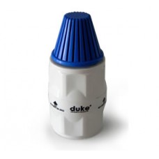 VALVULA DE RETENCION PVC DUKE CON CANASTO AMERICANA 1.1/2"