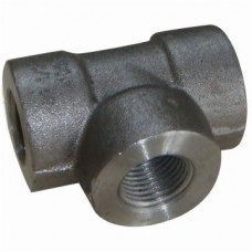 TEE 1.1/4" SERIE 2000 ROSCA BSPT ACERO AL CARBONO FORJADO