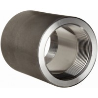 CUPLA 1/2" SERIE 3000 ROSCA BSPT ACERO AL CARBONO FORJADO