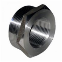 BUJE DE REDUCCION 1/4" X 1/8" SERIE 3000 ROSCA BSPT ACERO AL CARBONO FORJADO