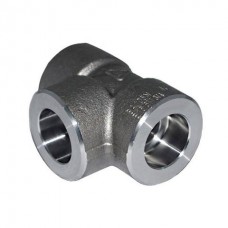 TEE 1/4" SERIE 6000 SOCKET WELD ACERO AL CARBONO FORJADO