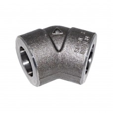 CODO 45º 1" SERIE 6000 SOCKET WELD ACERO AL CARBONO FORJADO