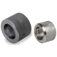 MEDIA CUPLA 1.1/2" SERIE 6000 SOCKET WELD ACERO AL CARBONO FORJADO