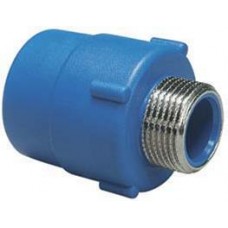 TUBO POLIMEX AZUL FUSION K11 INSERTO MACHO - TERMOFUSION HEMBRA 75MM X 2.1/2"