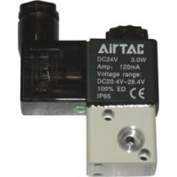VALVULA SOLENOIDE AIRTAC 3/2 V1 1/8" 3V106