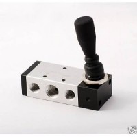 VALVULA NEUMATICA AIRTAC 5/3 A PALANCA P9-M2 1/8"4H230C-06