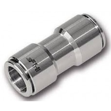 RACORD INSTANTANEO UNION TUBO TUBO ACERO INOXIDABLE 16MM PARA CO2 y OTROS