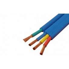 CABLE CHATO PARA BOMBA SUMERGIBLE MOTORARG 4 HILOS X 2,5mm.