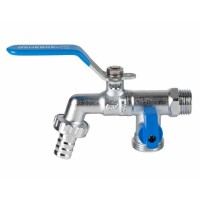 CANILLA ESFERICA 2 SALIDAS LAVARROPAS 1/2X3/4 GENEBRE 3059D 04 CANILLA ESFERICA 2 SALIDAS LAVARROPAS 1/2X3/4 GENEBRE 3059D 04