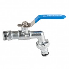 CANILLA RAPID-GE PALANCA INOX 1/2X3/4 GENEBRE 3060 04