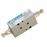 CONTROL DE VELOCIDAD ACTUADOR NEUMATICO 5/2 GENEBRE 5953-02 CONTROL DE VELOCIDAD ACTUADOR NEUMATICO 5/2 GENEBRE 5953-02