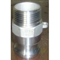 ACOPLE RAPIDO DE ACERO INOXIDABLE  SNM 1" TIPO CAMLOCK