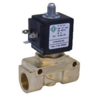 ELECTROVALVULA 2 VIAS NORMALMENTE ABIERTO 1/2" SERVOCONDUCIDA A PISTON 1/2 GENEBRE 402064 220