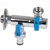 VALVULA PARA MANGUERA 2 SALIDAS 360º 1/2X3/4 GENEBRE 3061 04 VALVULA PARA MANGUERA 2 SALIDAS 360º 1/2X3/4 GENEBRE 3061 04