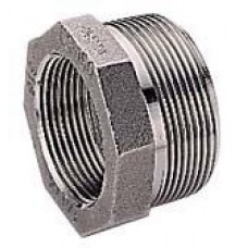 BUJE DE REDUCCION ACERO INOXIDABLE 316 ROSCA BSPT 3/8" X 1/4"