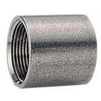CUPLA ACERO INOXIDABLE 316 ROSCA BSPT 1"