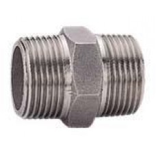 ENTREROSCA DE ACERO INOXIDABLE 316 ROSCA BSPT 1/2"