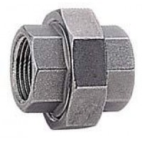 UNION DOBLE DE ACERO INOXIDABLE 316 ROSCA BSPT H-H 3/4"