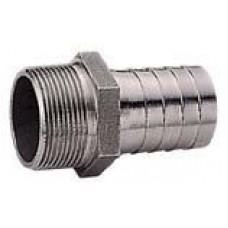 RACORD DE ACERO INOXIDABLE 316 ROSCA BSPT 1/4"