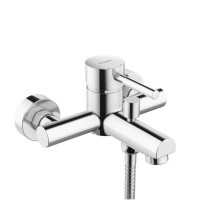 MONOCOMANDO INOXIDABLE BAÑO-DUCHA CON SOPORTE+FLEXO GENEBRE MONOCOMANDO INOXIDABLE BAÑO-DUCHA CON SOPORTE+FLEXO GENEBRE