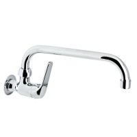 MONOCOMANDO PARED CAÑO 24CM 1 AGUA GENEBRE 1008 04