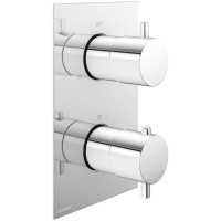 TERMOSTÁTICA EMPOTRAR 2 SALIDAS GENEBRE 64114 14 45