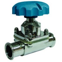 VALVULA DIAFRAGMA CLAMP A316L N.3-A 3/4 GENEBRE 2945 05