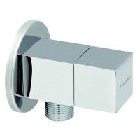 VALVULA DE ESCUADRA CUADRADA CUBIK 1/2X3/8 GENEBRE 3106 04