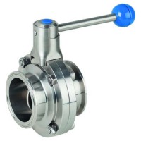 VALVULA MARIPOSA EXTREMOS CLAMP A-316L 1 GENEBRE 2940 06