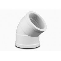 CODO TIGRE ROSCABLE 45º HH 1/2"