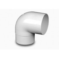 CODO 90º TIGRE PLUVIAL BLANCO CODO 90º TIGRE PLUVIAL BLANCO